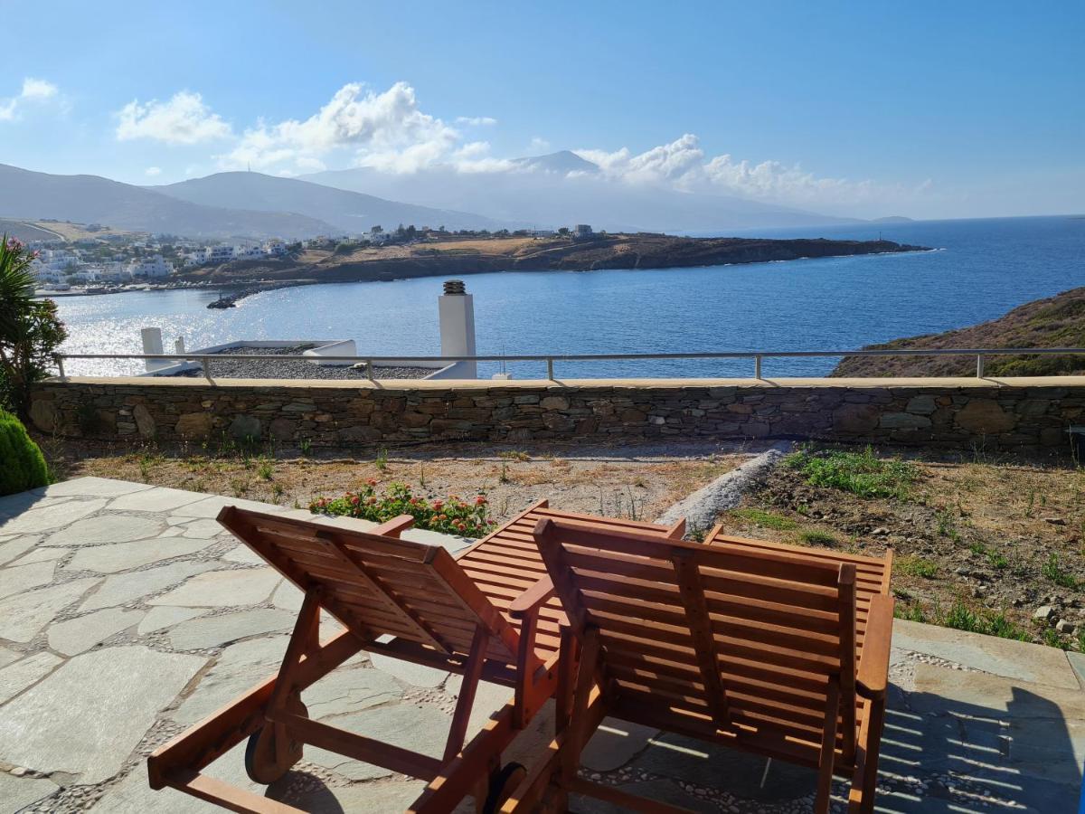 Andros Homes Sea Side Apartment & Studio Гаврион Экстерьер фото