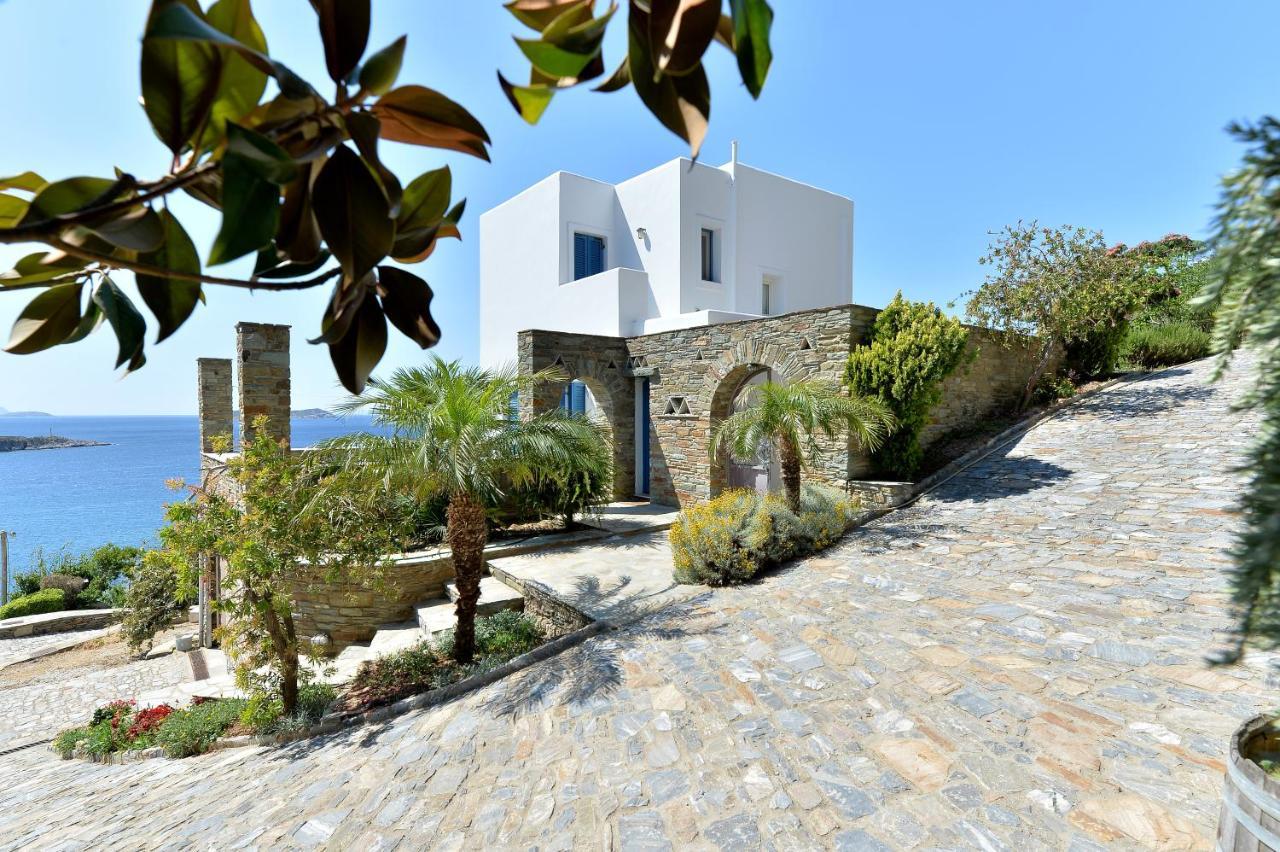 Andros Homes Sea Side Apartment & Studio Гаврион Экстерьер фото