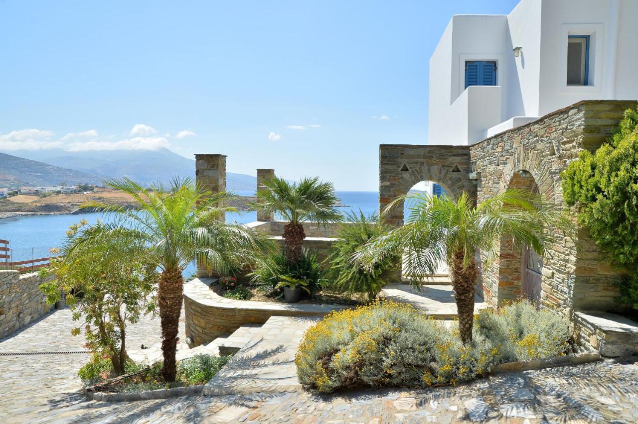 Andros Homes Sea Side Apartment & Studio Гаврион Экстерьер фото