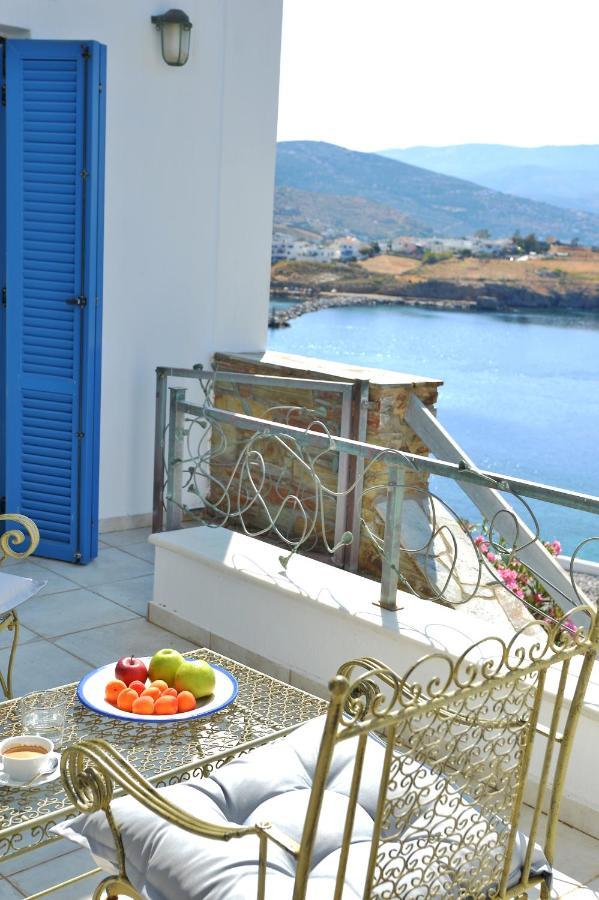 Andros Homes Sea Side Apartment & Studio Гаврион Экстерьер фото