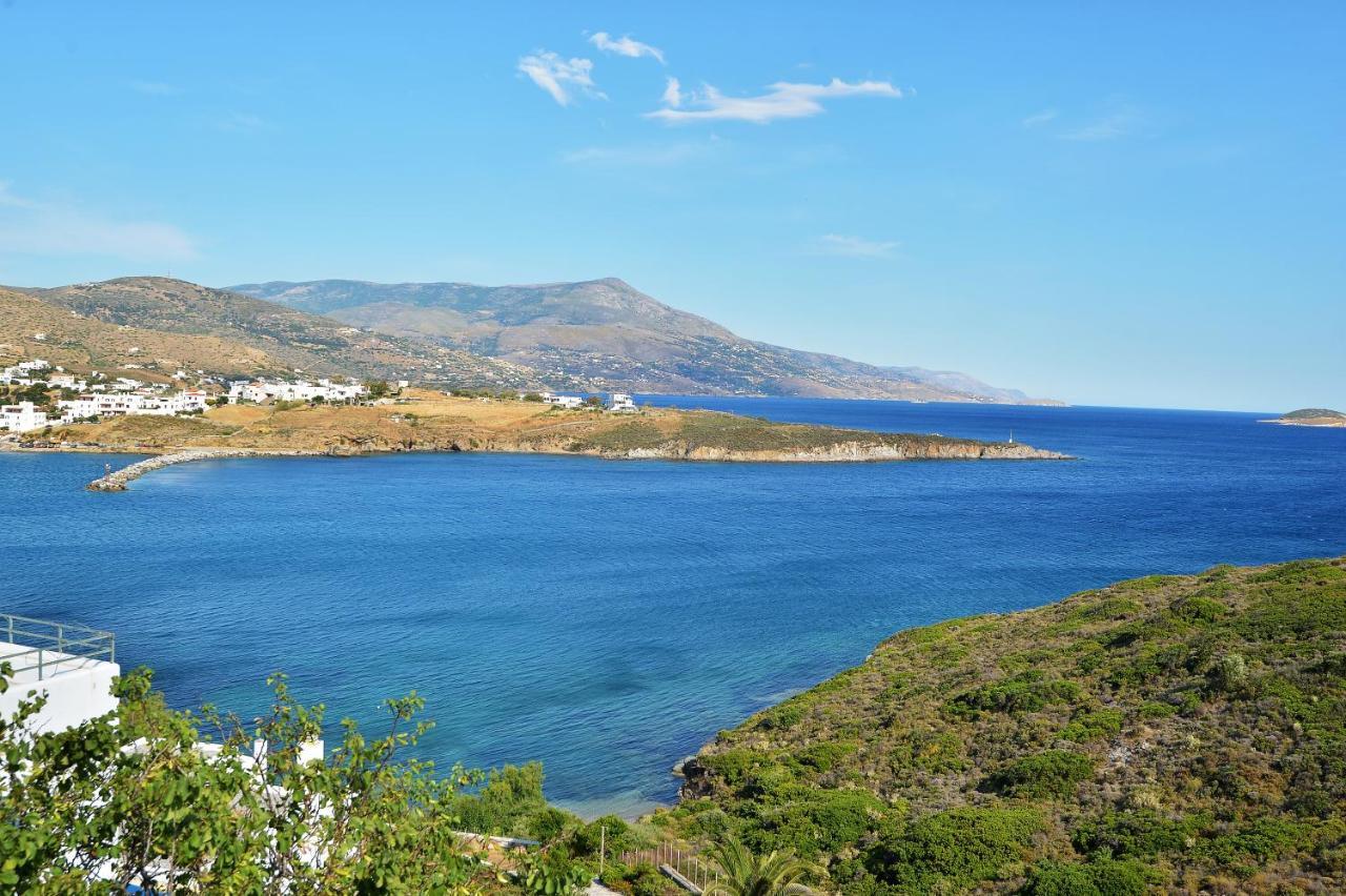 Andros Homes Sea Side Apartment & Studio Гаврион Экстерьер фото