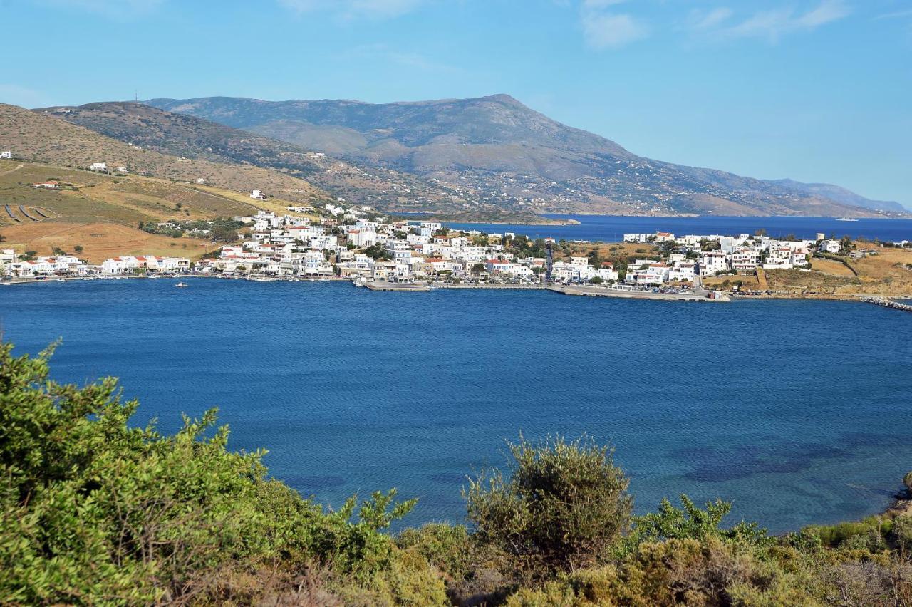 Andros Homes Sea Side Apartment & Studio Гаврион Экстерьер фото